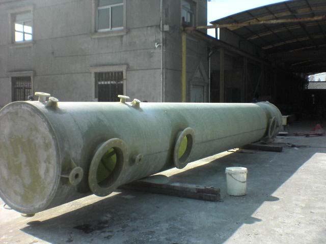 Columna de lavado de gases de HCI