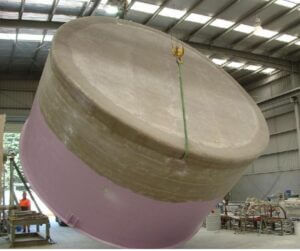 Tanque de almacenamiento de acido clorhídrico