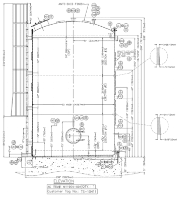 Tanque de agua de osmosis inversa