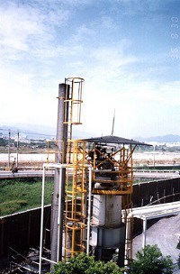 Chimenea para evacuación de gases de proceso