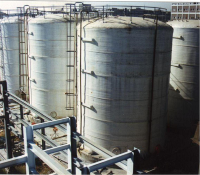 Tanque de almacenamiento de ácido clorhídrico al 37%